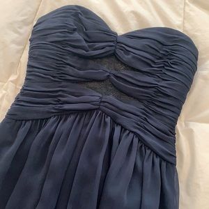 Navy cocktail dress